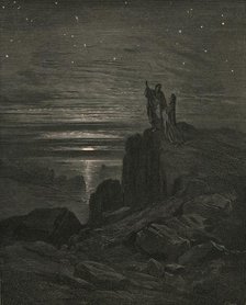 'Thence issuing we again beheld the stars', c1890. Creator: Gustave Doré.