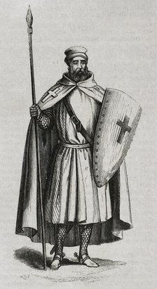 Knight Templar, Order of Solomon's Temple, 1852. Creator: Coderch.