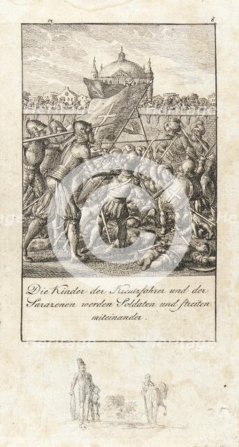 Illustration for 'History of the First Crusades', 1800. Creator: Daniel Nikolaus Chodowiecki.