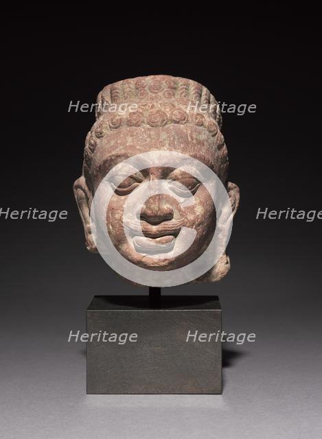 Head of Kubera, 200s. Creator: Unknown.