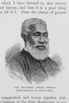 Reverend Josiah Henson; [The original of Uncle Tom], 1882. Creator: Unknown.