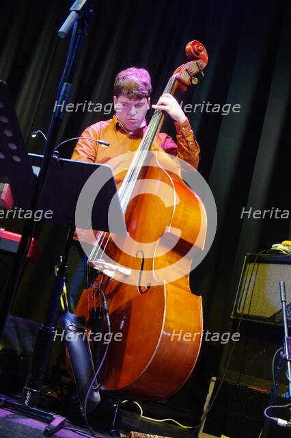 Fraser Smith Quartet, New Generation Jazz Festival Roadshow, Shoreham by Sea, Feb 2023. Creator: Brian O'Connor.