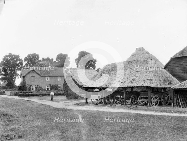 Church Farm House, Waltham St Lawrence, Berkshire, c1860-c1922. Artist: Henry Taunt