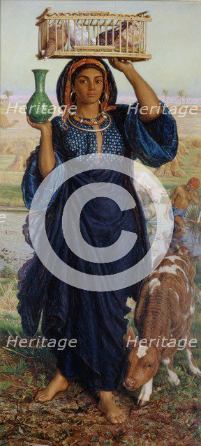 The Afterglow in Egypt, 1861. Artist: William Holman Hunt.