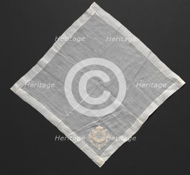 Handkerchief, 1800s. Creator: Unknown.