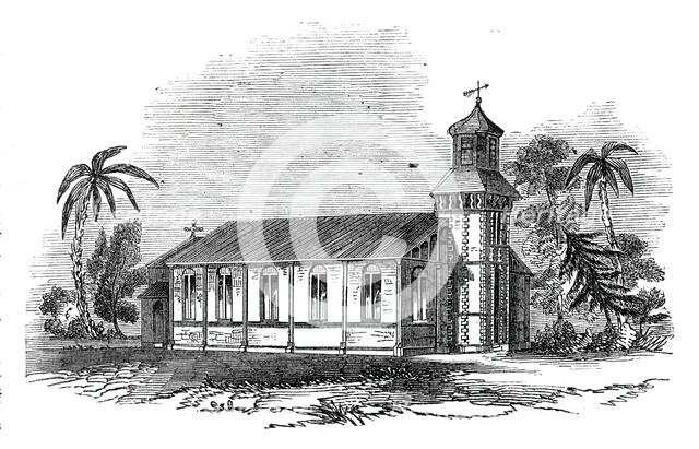 Iron church, for Jamaica, 1844. Creator: Unknown.