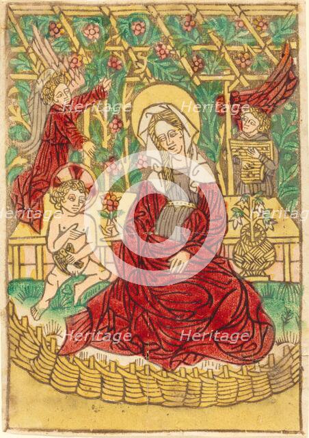 Madonna in a Closed Garden, 1450/1470. Creator: Unknown.