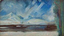 Winter Landscape, 1930-1935. Creator: Arnold Peter Weisz-Kubincan.