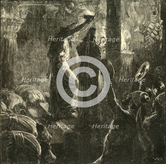 'Magi Round the Sacred Fire', 1890.   Creator: Unknown.