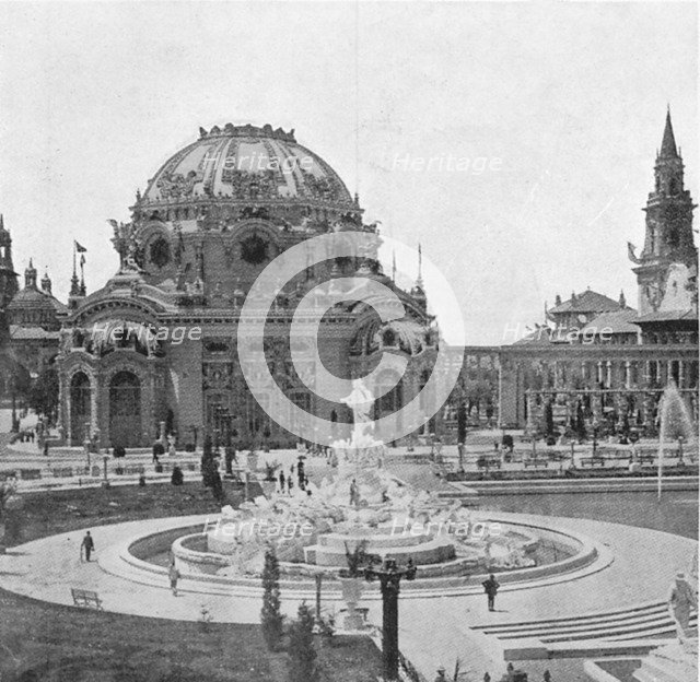 Temple of Music at the Pan-American Exhibition at Buffalo, 1901. Artist: Unknown
