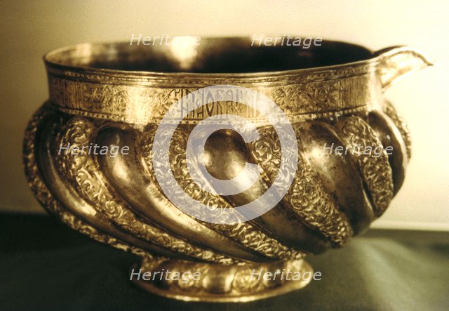 Silver bowl, 17th century. Artist: Unknown