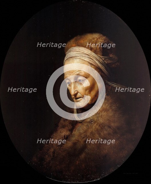 Portrait of Rembrandt's Mother. Artist: Dou, Gerard (Gerrit) (1613-1675)