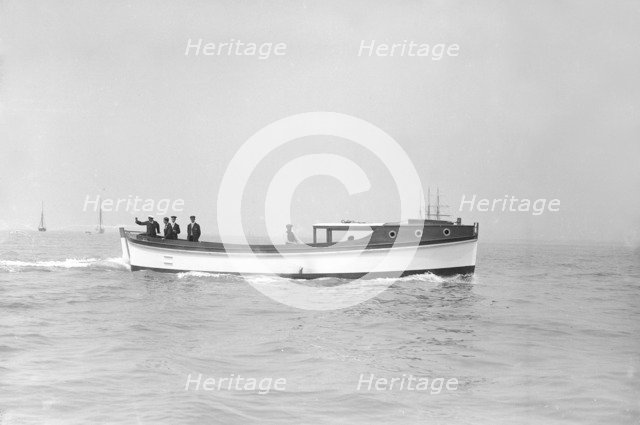 Mitcham motor launch, 1911. Creator: Kirk & Sons of Cowes.