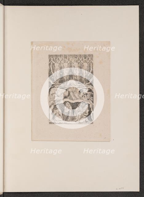 When the Morning Stars Sang Together, 1825. Creator: William Blake.