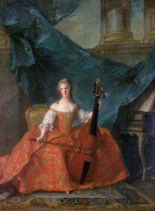 Princess Anne Henriette of France (1727-1752). Artist: Nattier, Jean-Marc (1685-1766)