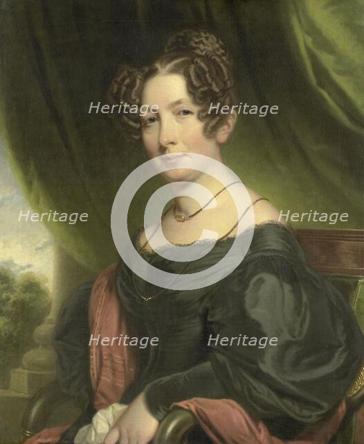 Maria Antoinette Charlotte Sanderson (1782-1859), Wife of Johan Fraser, 1835. Creator: Charles Howard Hodges.