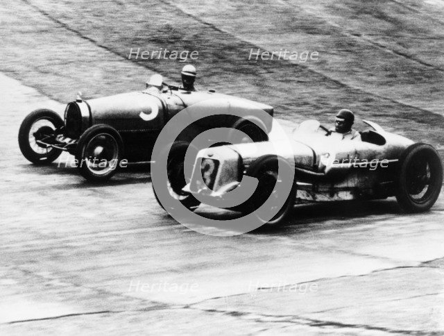 British Grand Prix, Brooklands, Surrey, 1927. Artist: Unknown