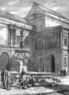 "Old Fountain, Seville," by T. Macquoid, 1871. Creator: Unknown.