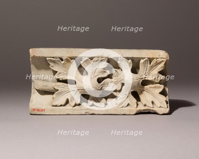 Architectural Fragment, French, 14th-15th century. Creator: Unknown.