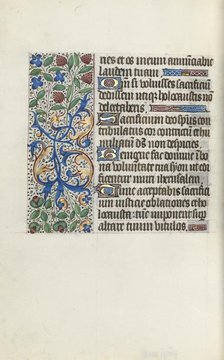 Book of Hours (Use of Rouen): fol. 135v, c. 1470. Creator: Master of the Geneva Latini (French, active Rouen, 1460-80).