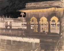 The Diwan-i Khas from the Mussaman Burj, Agra Palace, 1862-64. Creator: John Murray.