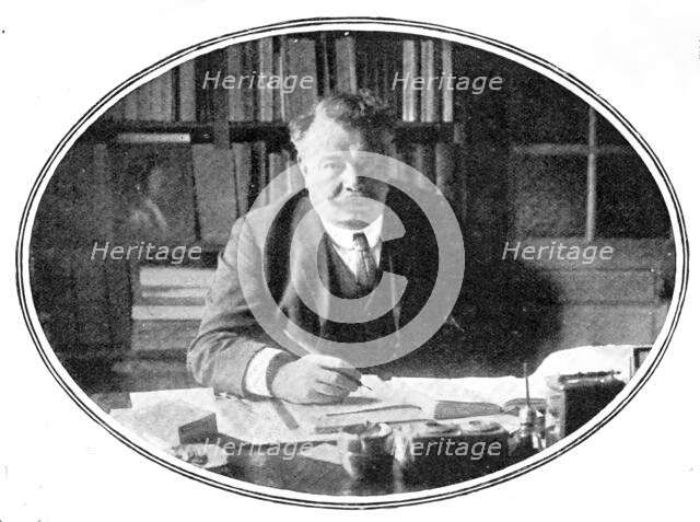 A distinguished French historian: M. Lenotre, 1909. Creator: Halftones.