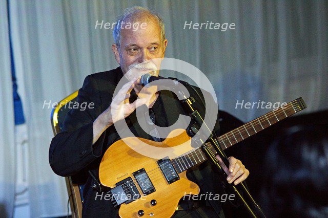 John Abercrombie, Watermill Jazz Club, Dorking, Surrey, November 29, 2016. Artist: Brian O'Connor.