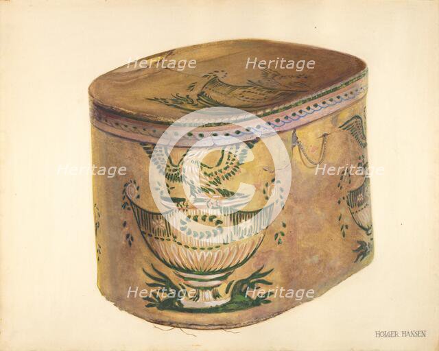 Bandbox, c. 1939. Creator: Holger Hansen.