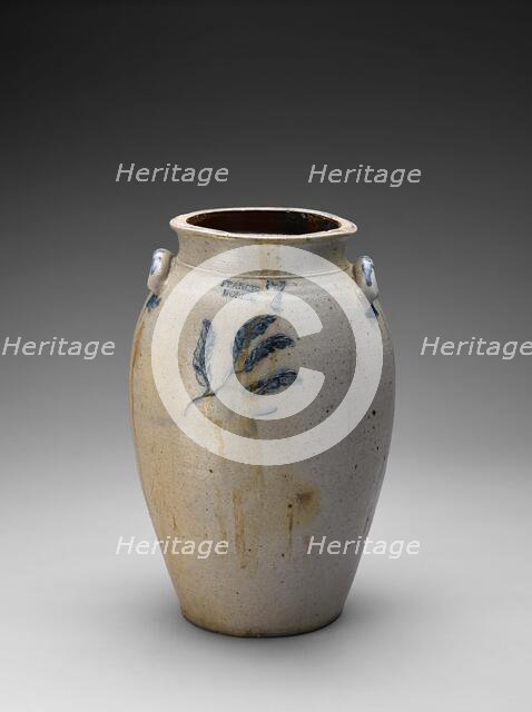 Jar, about 1850-1854. Creator: Francis Nolen.