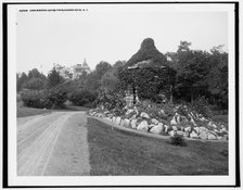 Lake Mohonk House from Garden Drive, N.Y., (1902?). Creator: Unknown.
