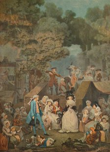 'La Noce Au Chateau', (Wedding in the Chateau), 1789, (1913). Artist: Philibert Louis Debucourt.