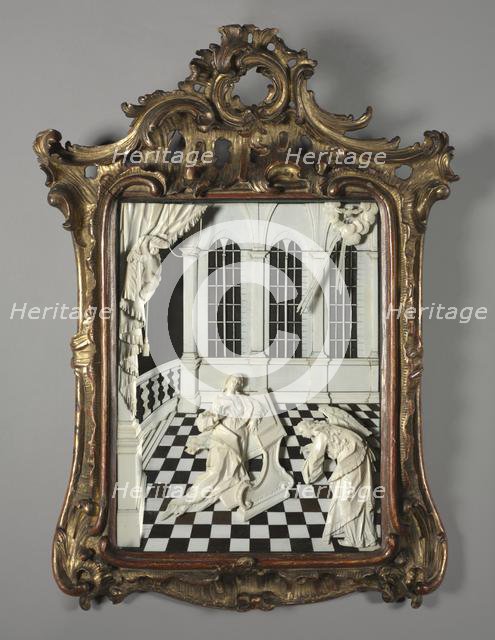 The Annunciation, 1750s. Creator: Johann Michael Düchert (German, 1725-1799).