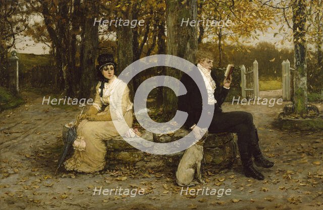 The Waning Honeymoon, 1878. Creator: George Henry Boughton.