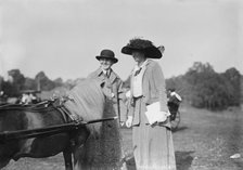 Mrs. Jenks and Miss Dora Voight, between c1910 and c1915. Creator: Bain News Service.