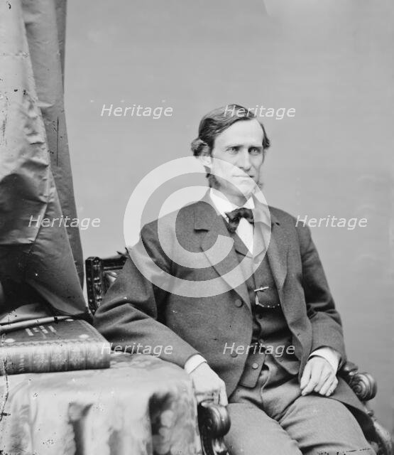 Thomas Francis Bayard of Illinois, between 1860 and 1875. Creator: Unknown.