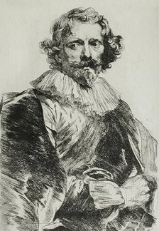 Portrait of Lucas Vorsterman, between circa 1626 and circa 1632. Creator: Anthony van Dyck.