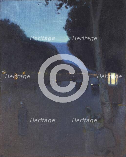 Parisian Boulevard, 1898-1901. Creator: Pichot, Ramon (1871-1925).