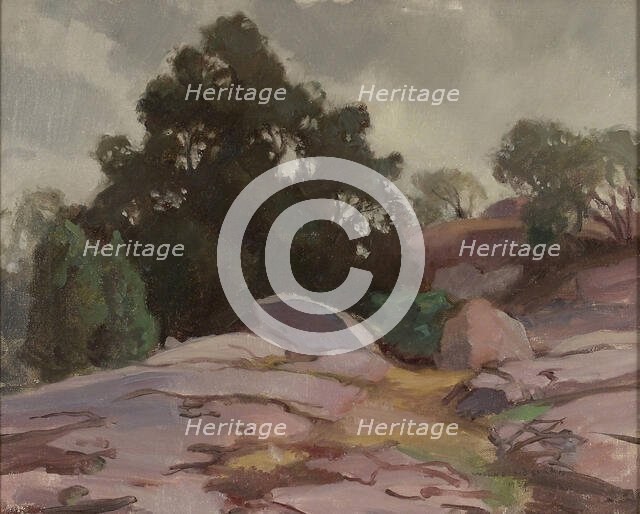 Rocky Landscape, 1937. Creator: Vilho Sjöström.