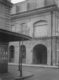 Street corner, New Orleans, between 1920 and 1926. Creator: Arnold Genthe.