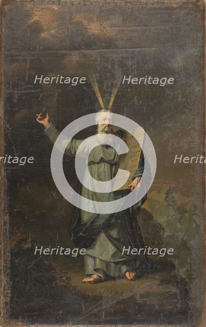 Moses with the Tables of the Law, 1803. Creator: Pieter Gaal.