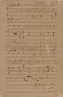 Iolanta's Arioso from the opera Iolanta by Pyotr Tchaikovsky, 1892.