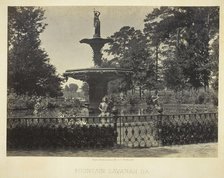 Fountain, Savannah, GA, 1866. Creator: George N. Barnard.