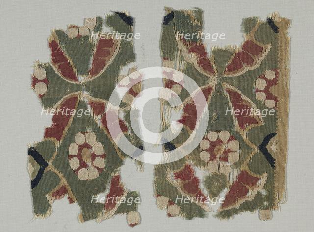 Fragment from a Large Hanging, 800s - 1000s. Creator: Unknown.