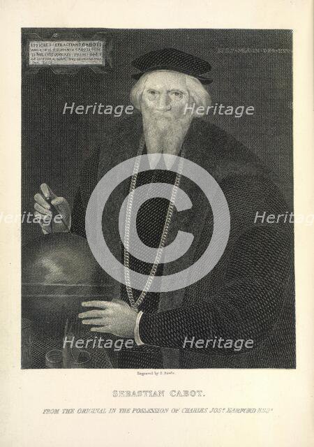 Sebastian Cabot in old age, c1474, (1869). Creator: Samuel Rawle.