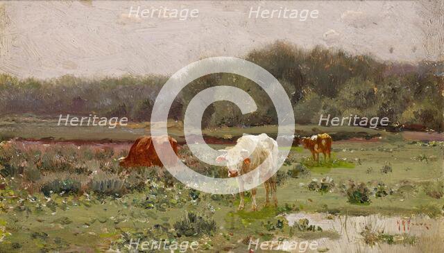 In the Meadow, about 1891. Creator: Henry Rankin Poore.