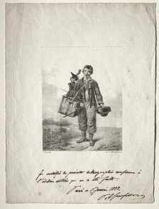 Organ-Grinder Boy. Creator: Alois Senefelder (German, 1771-1834).