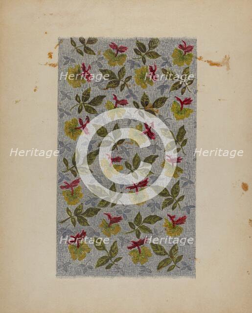 Calico, c. 1936. Creator: Florence Stevenson.