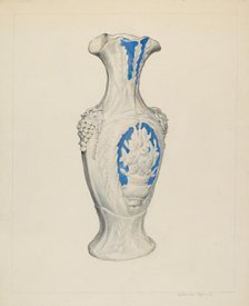 Vase, c. 1937. Creator: Katharine Merrill.