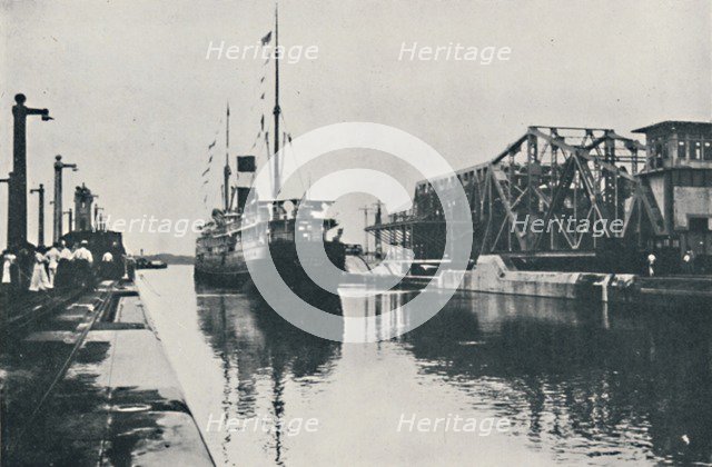 'Opening of the Panama Canal', 1916. Artist: Underwood & Underwood.