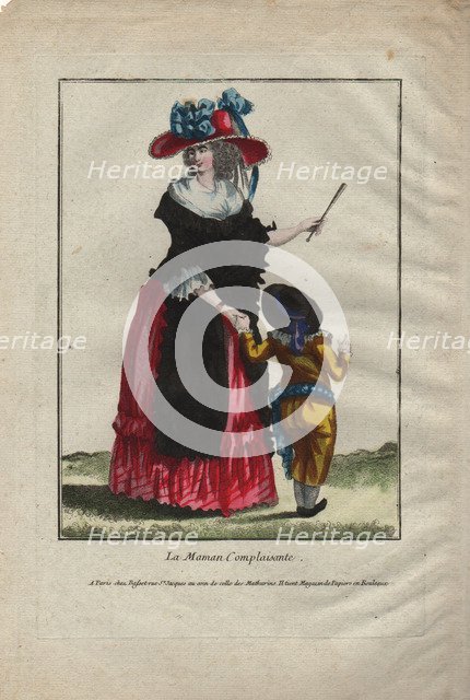 A complaisant mother , c. 1790.